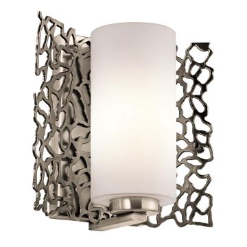 Kichler SILVER CORAL KL-SILVER-CORAL1 Wandleuchte 1x60W/E27