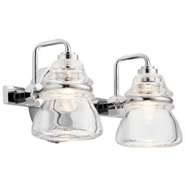 Kichler Talland KL-TALLAND2-PC-BATH Wandleuchte 2x3.5W/G9 IP44