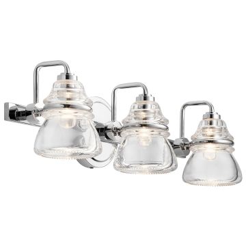 Kichler Talland KL-TALLAND3-PC-BATH Wandleuchte 3x3.5W/G9 IP44