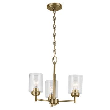 Kichler Winslow KL-WINSLOW3-NBR Kronleuchter 3x60W/E27 IP20