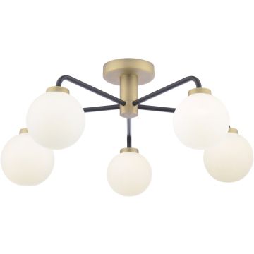 Dar Lighting Lainey LAI5454-02 Deckenlampe 5x40w/g9 ip20