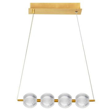 Light Prestige Brillant LP-3303/4L GD Pendelleuchte 4x20W/LED 3000K|4000K|6000K 1530lm IP20