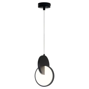 Light Prestige Circlo LP-1311/1P BK Pendelleuchte 1x8W/LED 3000K|4000K|6000K 843lm IP20