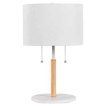Light Prestige Fogo LP-0304/2T WH Tischleuchte 2x15W/E27 IP20