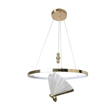 Light Prestige Marissa LP-2515/1P GD Pendelleuchte 2x33W/LED 3000K|4000K|6000K 3552lm IP20