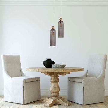 Light Prestige Piega LP-939/1P smoked Pendelleuchte 1x40W/E14 IP20