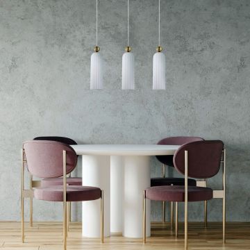 Light Prestige Piega LP-939/3L white Pendelleuchte 3x40W/E14 IP20