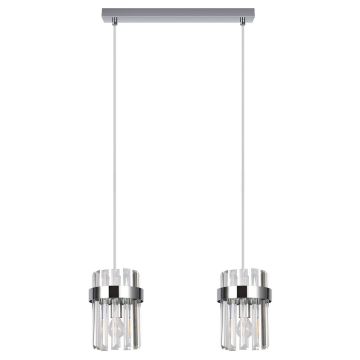Light Prestige Vetro LP-2910/2L CH Pendelleuchte 2x10W/E14 IP20