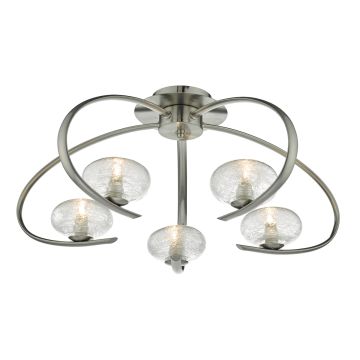 Dar Lighting LEIGHTON LEI5446 Deckenlampe 5x40W/G9 IP20
