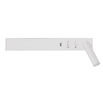 Luces Exclusivas ZARATE LE42220 Wandleuchte 1x5W+3W/led 3000k IP20 560lm