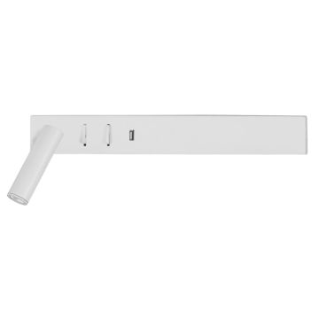 Luces Exclusivas ZARATE LE42221 Wandleuchte 1x5W+3W/led 3000k IP20 560lm
