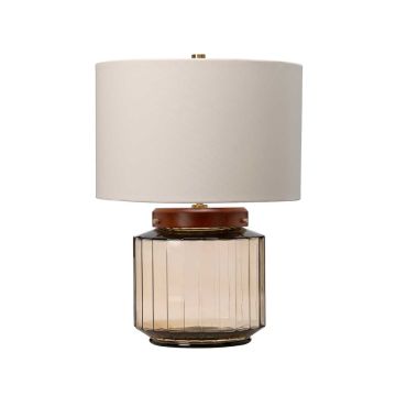 Elstead Lighting LUGA LUGA-TL-SMOKE Tischleuchte 1x60W/E27