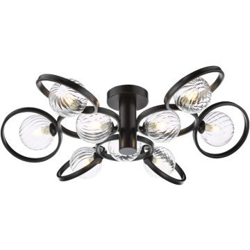 Dar Lighting Lynette LYN4822-03 Deckenlampe 9x40w/g9 ip20