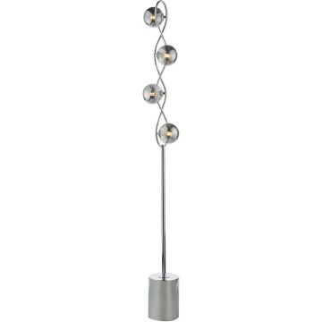 Dar Lighting Lysandra LYS4950 Stehleuchte 4x40w/g9