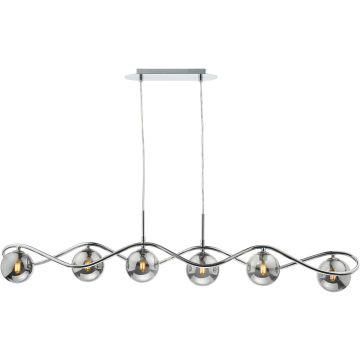 Dar Lighting Lysandra LYS6250 Pendelleuchte 6x40w/g9