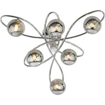 Dar Lighting Lysandra LYS6450 Deckenlampe 6x40w/g9