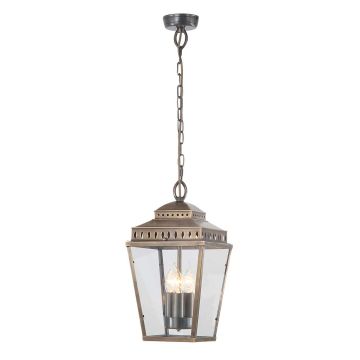 Elstead Lighting MANSION HOUSE MANSION-HOUSE8-BR Pendelleuchte 3x60W/E14 IP44