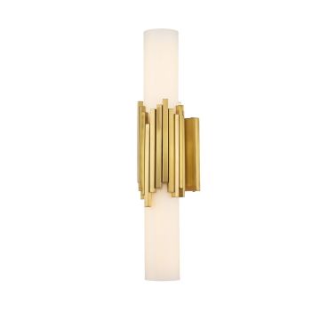 Elstead Lighting Marvele MARVELE-2WB-AB-OPAL Wandleuchte 2x4W/G9 3000K 800lm IP44