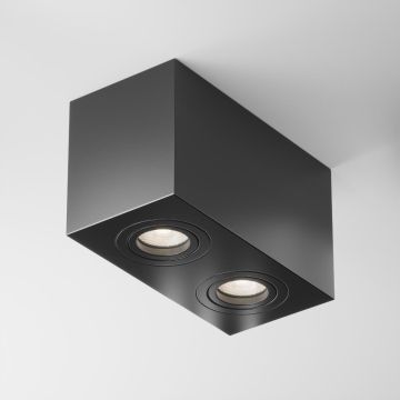 Maytoni ATOM C017CL-02B Aufbau-Downlight 2x50W/GU10 IP20