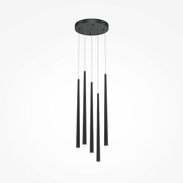 Maytoni CASCADE MOD132PL-L28BK2 Pendelleuchte 5x30W/LED 4000K 2300LM IP20