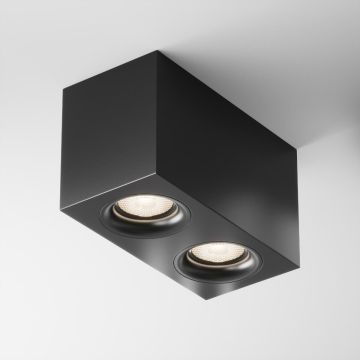 Maytoni SLIM C013CL-02B Aufbau-Downlight 2x50W/GU10 IP20