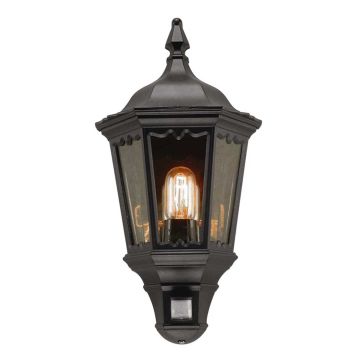 Elstead Lighting SECURITY LANTERS MD7-PIR-BLACK Wandleuchte 1x60W/E27 IP43