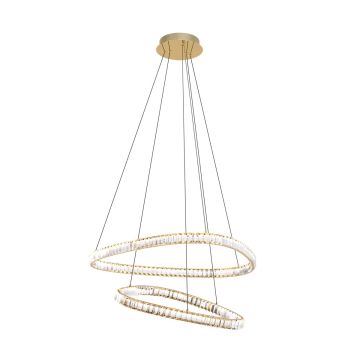 Zuma Line ATHESA MD3169-2-3GT Pendelleuchte 1x38W/LED 2700K-6000K 4400lm IP20