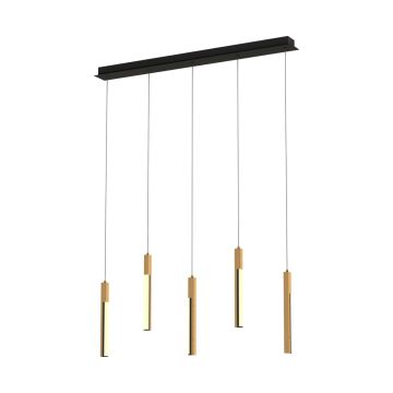 Zuma Line ELIOT MD4768-5-3BMT Pendelleuchte 1x25W/LED 3000K 2900lm IP20