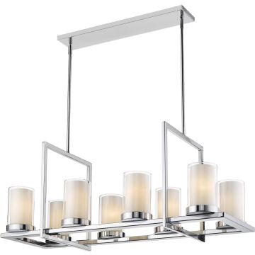 Cosmolight MIAMI P08018CH Pendelleuchte 8x40W/E27