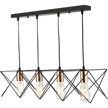 Dar Lighting Midi MID0422 Pendelleuchte 4x40w/e27