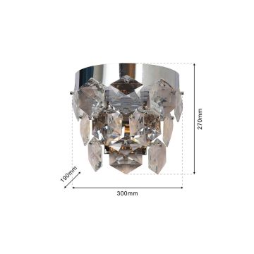 Milagro GRACE ML6934 Wandleuchte 2x40W/E14 IP20