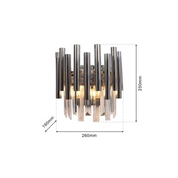Milagro MADISON ML6936 Wandleuchte 2x40W/E14 IP20