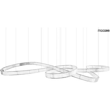 King Home WAVE MSE1501100200 Pendelleuchte 103W/LED 3000K 8240lm