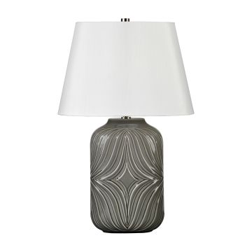 Elstead Lighting MUSE MUSE-TL-GREY Tischleuchte 1x60W/E27