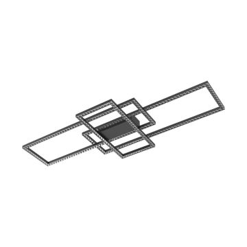 Zuma Line ERVI MX7907-3B-3BT Deckenleuchte 1x57W/LED 2700K-6000K 6600lm IP20