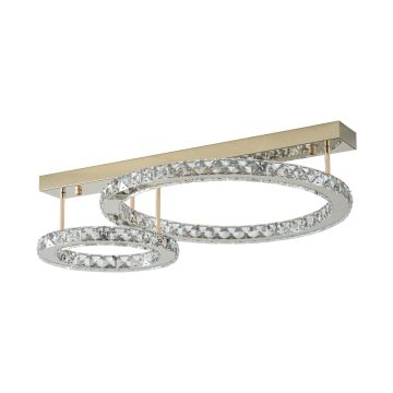 Zuma Line GIRONA MX3713-2-3GT Deckenlampe 1x36W/LED 3000K 4200lm IP20