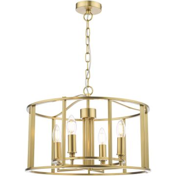 Dar Lighting Myka MYK0463 Kronleuchter 4x40w/e14