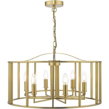 Dar Lighting Myka MYK0663 Kronleuchter 6x40w/e14