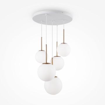 Maytoni BASIC FORM MOD321PL-05G Pendelleuchte 5x40W/E14 IP20