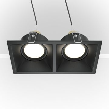Maytoni DOT DL029-2-02B Einbau-Downlight 2x50W/GU10 IP20