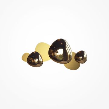 Maytoni JACK-STONE MOD314WL-L13G3K Wandleuchte 3x13W/LED 3000K 550LM IP20