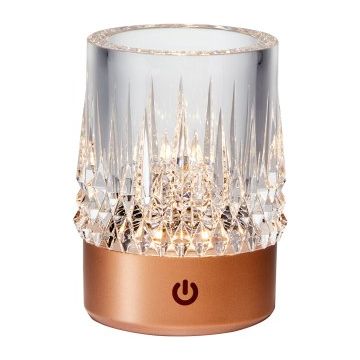 Zuma Line CRYSTAL NHTD-N08-RG Tischleuchte 1x1W/LED 3000k 110lm