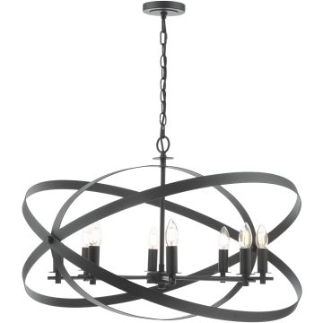 Dar Lighting Nitya NIT0822 Pendelleuchte 8x40w/e14