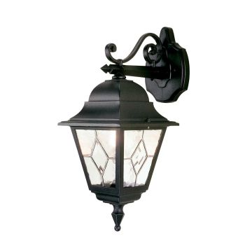 Elstead Lighting NORFOLK NR2-BLK Wandleuchte 1x60W/E27 IP43