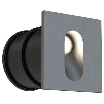 Maytoni VIA URBANA O022-L3GR Einbau-Treppenleuchte 3W/LED 4000K 70LM IP44