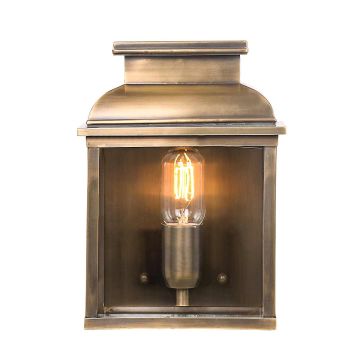 Elstead Lighting OLD BAILEY OLD-BAILEY-BR Wandleuchte 1x60W/E27 IP44