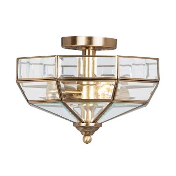 Elstead Lighting OLD PARK OLD-PARK-AB Deckenlampe 2x60W/E27
