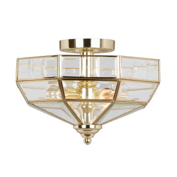 Elstead Lighting OLD PARK OLD-PARK-PB Deckenlampe 2x60W/E27