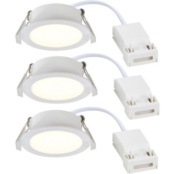 Nordlux Olea 2510400101 Einbau-Downlight 3x4.4w/led 2700k 345lm ip65