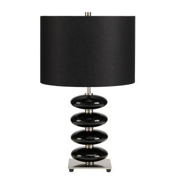 Elstead Lighting ONYX ONYX-TL-BLK Tischleuchte 1x60W/E27
